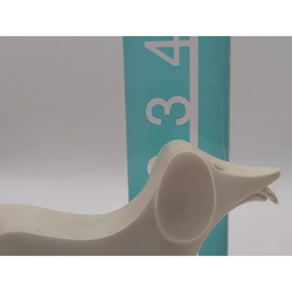 Jonathan Adler Stoneware White Matte Dachshund Dog Menagerie Figure 6